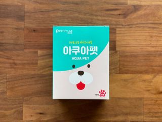 펫시랩 반려견용 액상 프리바이오틱스 아쿠아펫 — 5점을 준 리뷰어가 2021년 1월 올린 사용 사진
