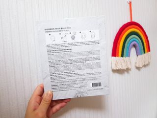 아이디플라코스메틱 페이스핏 플라스터 마스크 _ 리뉴얼 — 5점을 준 리뷰어가 2021년 5월 올린 사용 사진