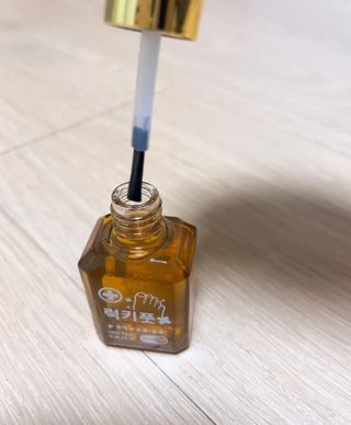 유케어 YOU CARE 문제성 손발톱케어_럭키풋 — 4점을 준 리뷰어가 2022년 10월 올린 사용 사진
