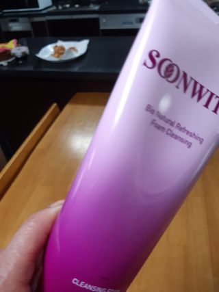 SOONWITH 바이오 내추럴 리프레싱 폼클렌징 — 2점을 준 리뷰어가 2021년 3월 올린 사용 사진