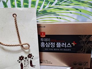 서울약사신협_투데이홍삼정플러스스틱_10g x 30포 — 5점을 준 리뷰어가 2021년 5월 올린 사용 사진