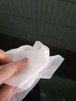 햅스 세균없는 주방 대형 2팩, HAPS sanitizer wipe — 5점을 준 리뷰어가 2022년 1월 올린 사용 사진
