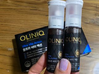 올리닉 울트라비타액션 — 5점을 준 리뷰어가 2021년 8월 올린 사용 사진