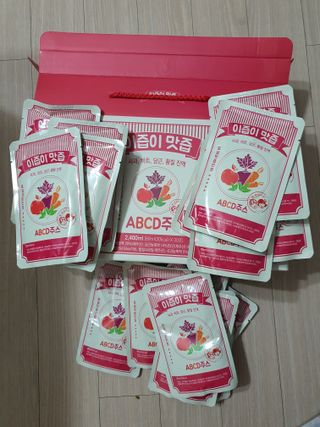 본황칠 이즙이 맛즙 ABC주스 30EA — 5점을 준 리뷰어가 2022년 7월 올린 사용 사진