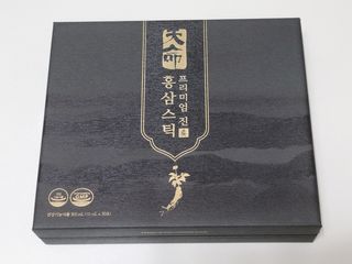 헬스업_천명진프리미엄홍삼스틱_10ml x 30포 — 5점을 준 리뷰어가 2021년 2월 올린 사용 사진