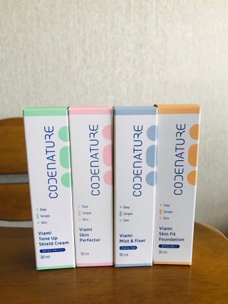 코드네이처 비아미 퍼펙트 케어 4종 — 4점을 준 리뷰어가 2021년 6월 올린 사용 사진