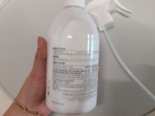 편백의정석 편백의 정석, 피톤치드스프레이 살균 천연 탈취제 집먼지 진드기 이불 침대 매트리스 새집중후군 천연 살균제 — 3.5점을 준 리뷰어가 2021년 4월 올린 사용 사진