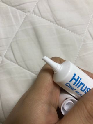 히루스카 포스트아크네 클리어 — 4점을 준 리뷰어가 2021년 2월 올린 사용 사진