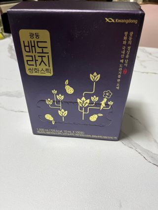 광동생활건강 나우 [광동] 배도라지 쌍화스틱 10mL x 100포 — 5점을 준 리뷰어가 2023년 11월 올린 사용 사진