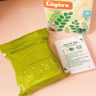 [레제르] 아로마 수액패치 발패치 30매입 -라벤더향/유칼립투스향/대나무향 — 3.5점을 준 리뷰어가 2022년 5월 올린 사용 사진