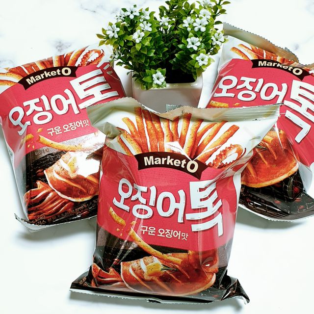 마켓오 오징어톡 리뷰 사진