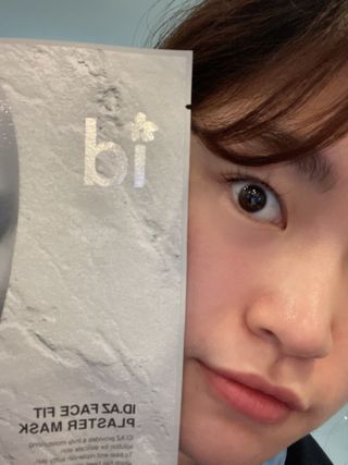 아이디플라코스메틱 페이스핏 플라스터 마스크 _ 리뉴얼 — 5점을 준 리뷰어가 2022년 5월 올린 사용 사진