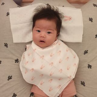 달퐁 레빗스카프손수건세트 — 5점을 준 리뷰어가 2021년 5월 올린 사용 사진