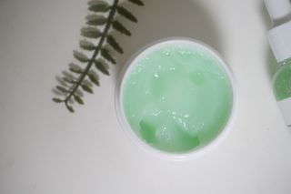 [녹산] 그린 솔루션 멀티 수분 앰플 + 그린 솔루션 멀티 수분크림 — 4.5점을 준 리뷰어가 2022년 9월 올린 사용 사진