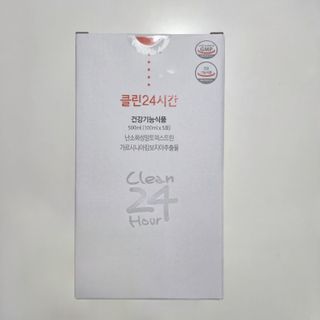 클린24시간 1BOX(5포) + 전용보틀(500ml) — 5점을 준 리뷰어가 2022년 8월 올린 사용 사진