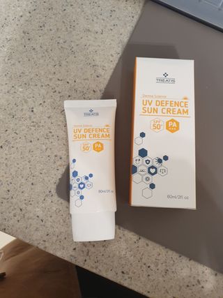 [트리티스] UV 디펜스 선크림 PA+++ / SPF50+  60ml — 5점을 준 리뷰어가 2021년 1월 올린 사용 사진