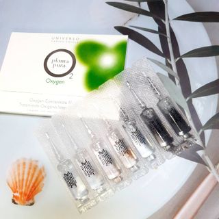 유니베르소 산소앰플 7일 집중케어 앰플 — 5점을 준 리뷰어가 2021년 4월 올린 사용 사진