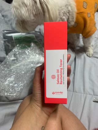 아이앤립 / EYENLIP 아이앤립 연어오일 리바이탈라이징 토너 — 4점을 준 리뷰어가 2021년 4월 올린 사용 사진