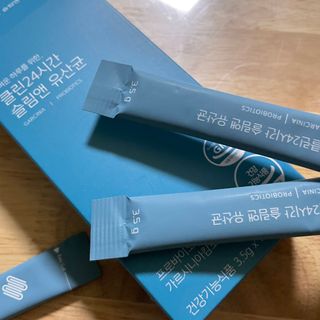 클린24시간 슬림앤유산균 1박스 (3.5g X 15포) — 5점을 준 리뷰어가 2022년 8월 올린 사용 사진
