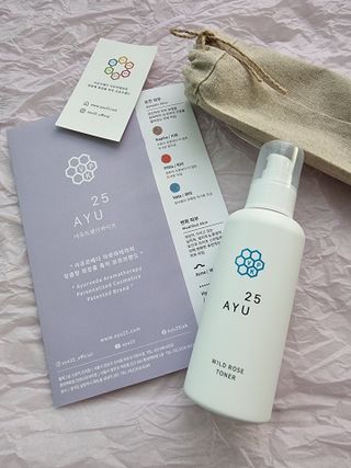 AYU25[아유트웬티파이브] 피부건강에 꼭 필요한 pH 약산성 와일드 로즈토너 — 5점을 준 리뷰어가 2021년 5월 올린 사용 사진