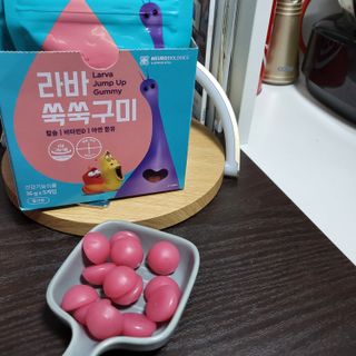 푸름웰니스 라바 쑥쑥구미 36g — 5점을 준 리뷰어가 2022년 3월 올린 사용 사진