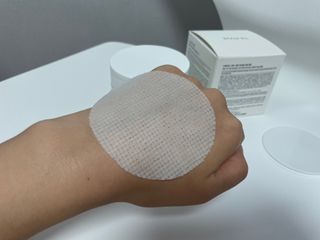 디에이브 더마-테카 바이옴 카밍패드 60매 — 4.5점을 준 리뷰어가 2022년 10월 올린 사용 사진