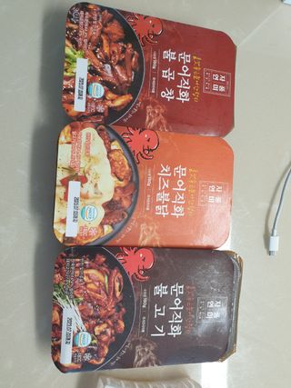 자연풍미 문어직화볶음 3종 (불고기, 불곱창, 치즈불닭) — 5점을 준 리뷰어가 2022년 8월 올린 사용 사진