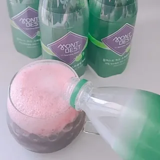몽베스트 Montbest with Sparkling water Lime20병 — 5점을 준 리뷰어가 2022년 5월 올린 사용 사진