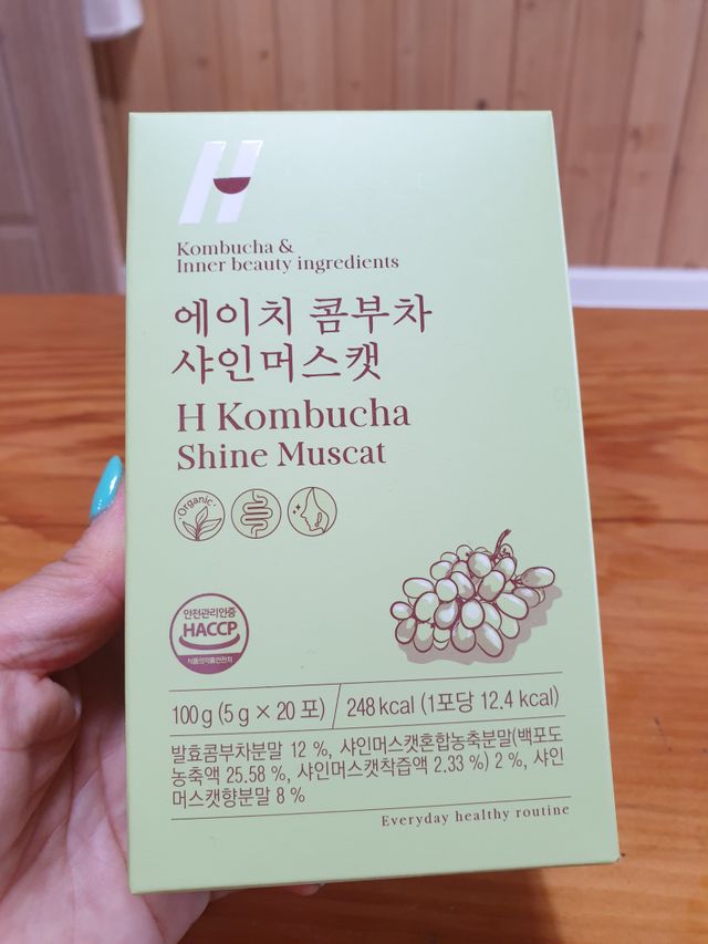 에이치 콤부차 리뷰 사진