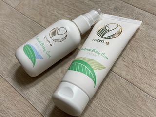 mom e 맘이 내추럴 베이비 케어 크림+바디오일 — 2점을 준 리뷰어가 2021년 1월 올린 사용 사진