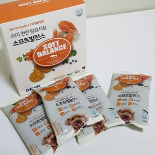 씨디랩 속이 편한 강아지 사료 소프트발란스 기호성 좋은 발효사료 피부와 위장 관절과 위장 — 5점을 준 리뷰어가 2021년 4월 올린 사용 사진