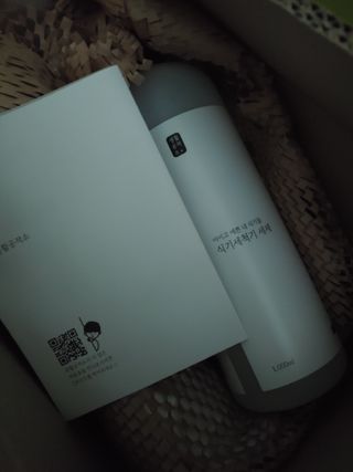 [생활공작소] 식기세척기용 액체세제  X 2개입 — 5점을 준 리뷰어가 2020년 12월 올린 사용 사진