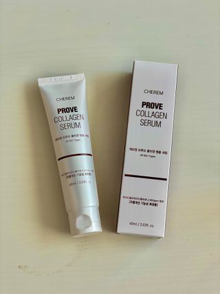 체르엠  프루브 콜라겐 앰플세럼 60ml 1병 — 5점을 준 리뷰어가 2022년 3월 올린 사용 사진