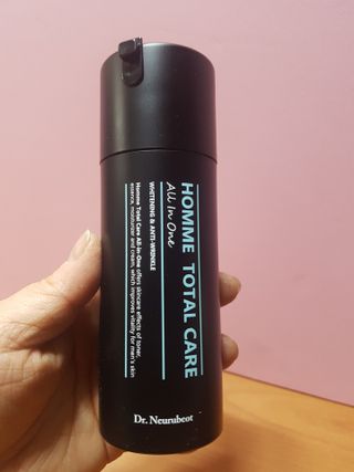 Dr.느루벗 느루벗 옴므 토탈 케어 올인원 118ml 남자 남성 스킨 로션 에센스 크림 화장품 — 5점을 준 리뷰어가 2021년 4월 올린 사용 사진
