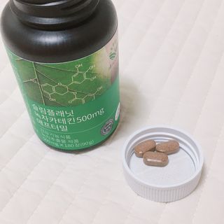 슬림플래닛 녹차카테킨 500mg 애프터밀 — 4.5점을 준 리뷰어가 2021년 3월 올린 사용 사진