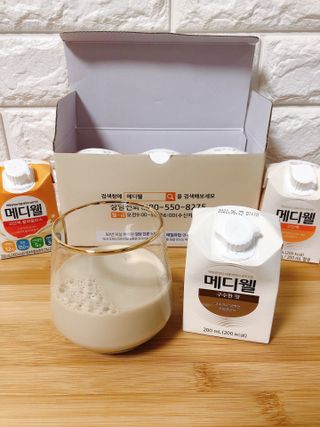 메디웰 살맛나는 캠페인 체험팩 — 5점을 준 리뷰어가 2021년 11월 올린 사용 사진