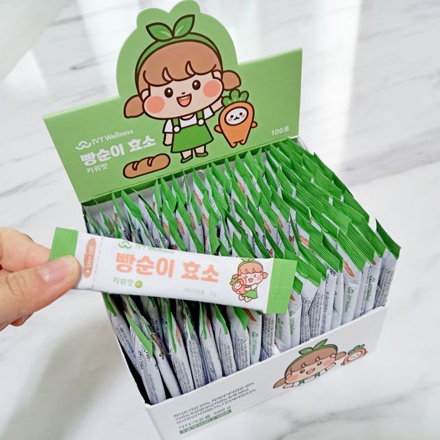 빵순이 식탁 위의 필수템! 빵순이 효소 키위맛 100포 + 석류맛 14포 (총 114포) 리뷰 사진