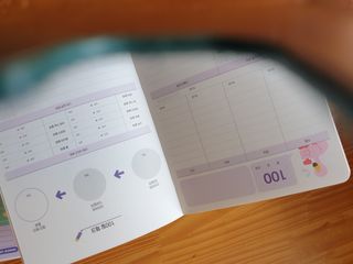 리훈 하밍이와 함께하는 숨은라인찾기 다이어트 플래너 — 5점을 준 리뷰어가 2021년 4월 올린 사용 사진