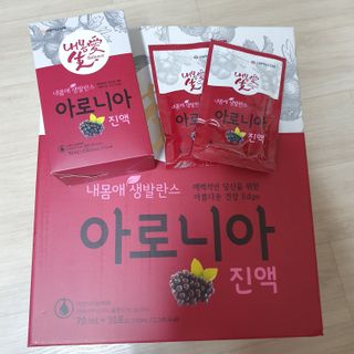 서울약사신협_내몸애생발란스아로니아_70ml x 30포 — 5점을 준 리뷰어가 2021년 6월 올린 사용 사진