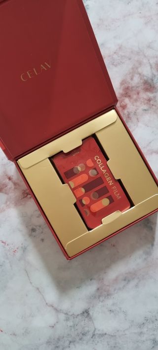 프리마인 귀족의 콜라겐, 92배 흡수율. 럭셔리 프리미엄 셀라브 콜라겐필름 30매 — 5점을 준 리뷰어가 2022년 8월 올린 사용 사진