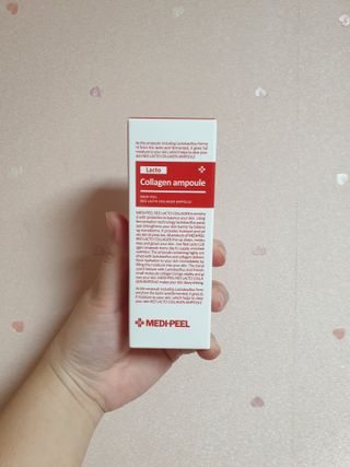 메디필 레드 락토 콜라겐 앰플 — 5점을 준 리뷰어가 2021년 3월 올린 사용 사진