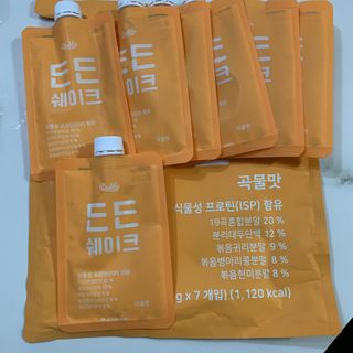 [덜다] 든든 식물성 단백질 쉐이크 40g X 7입 (곡물/딸기) — 5점을 준 리뷰어가 2023년 8월 올린 사용 사진