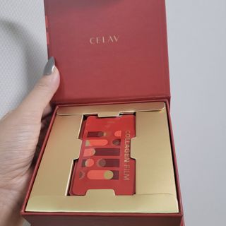 프리마인 귀족의 콜라겐, 92배 흡수율. 럭셔리 프리미엄 셀라브 콜라겐필름 30매 — 4점을 준 리뷰어가 2021년 10월 올린 사용 사진