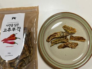 자연을담은모듬부각 — 5점을 준 리뷰어가 2022년 1월 올린 사용 사진