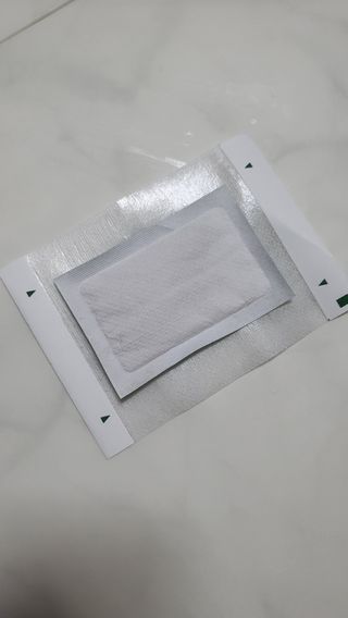 [레제르] 아로마 수액패치 발패치 30매입 -라벤더향/유칼립투스향/대나무향 — 4.5점을 준 리뷰어가 2022년 2월 올린 사용 사진