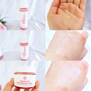 아이앤립 / EYENLIP 아이앤립 연어오일 리바이탈라이징 토너+앰플+크림 3종 세트 — 5점을 준 리뷰어가 2021년 5월 올린 사용 사진
