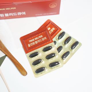 트루헬퍼 홀인원 블러드큐어 혈행+혈압+콜레스테롤 한번에 1박스 1개월 — 5점을 준 리뷰어가 2023년 2월 올린 사용 사진