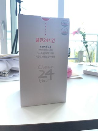 클린24시간 1BOX(5포) + 전용보틀(500ml) — 5점을 준 리뷰어가 2022년 9월 올린 사용 사진