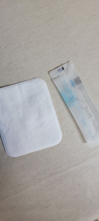 설랩수앤슈, 직접 만들어 쓰는 아기 물티슈 — 5점을 준 리뷰어가 2021년 11월 올린 사용 사진