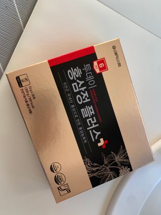 서울약사신협_투데이홍삼정플러스스틱_10g x 30포 — 4.5점을 준 리뷰어가 2020년 12월 올린 사용 사진